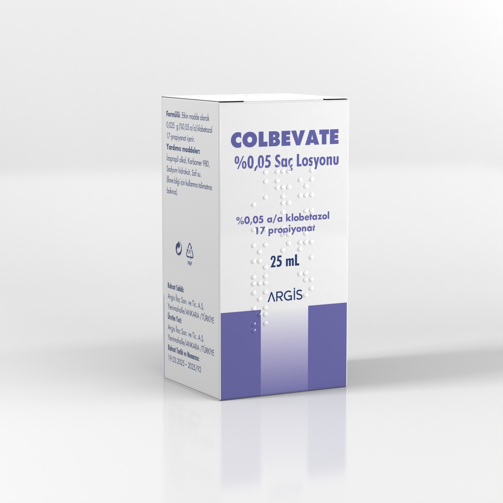 COLBEVATE %0,05 Saç Losyonu