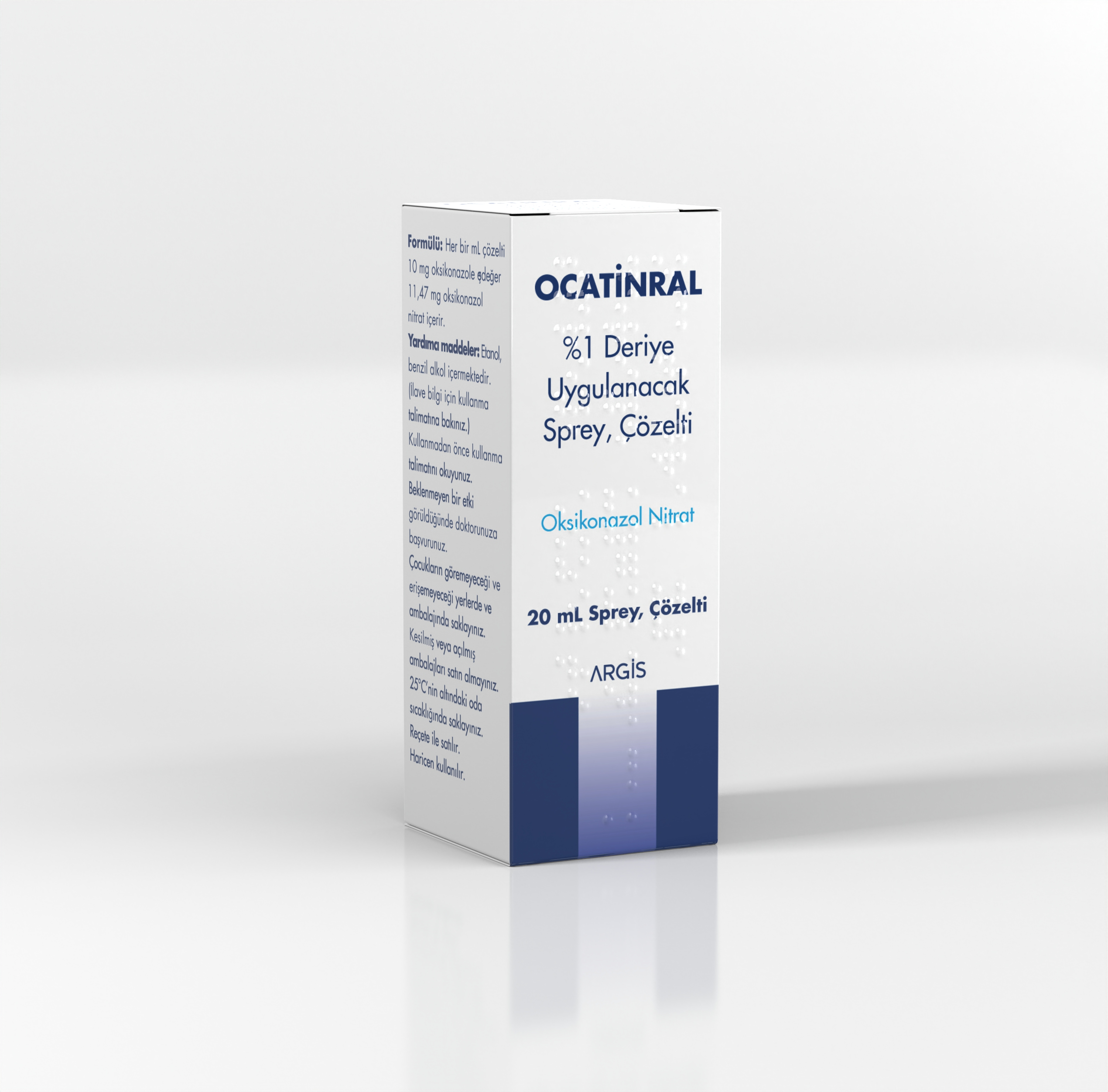 Ocatinral _1 Deriye Uygulanacak Sprey, Çözelti 20ml