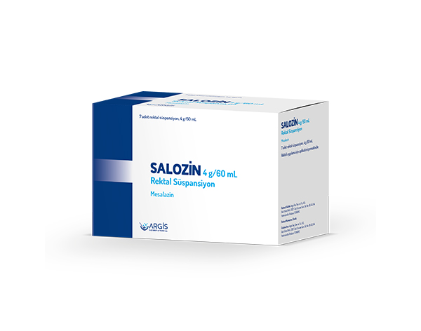 Salozin 4 g/60 ml rektal süspansiyon