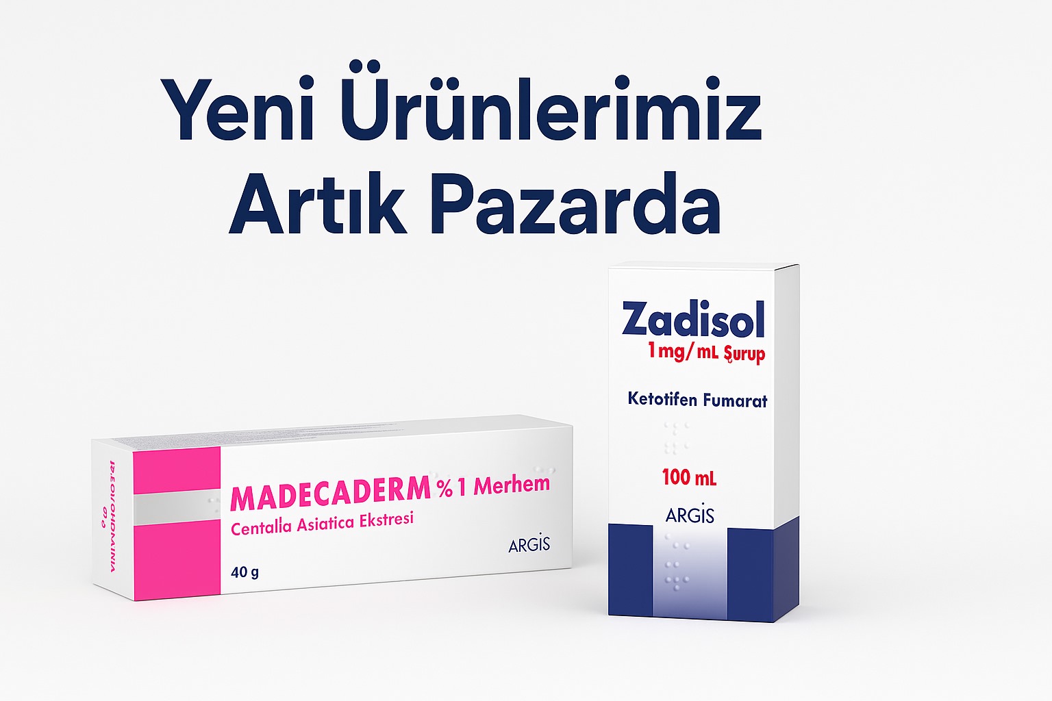 MADECADERM and ZADİSOL Now on the Market