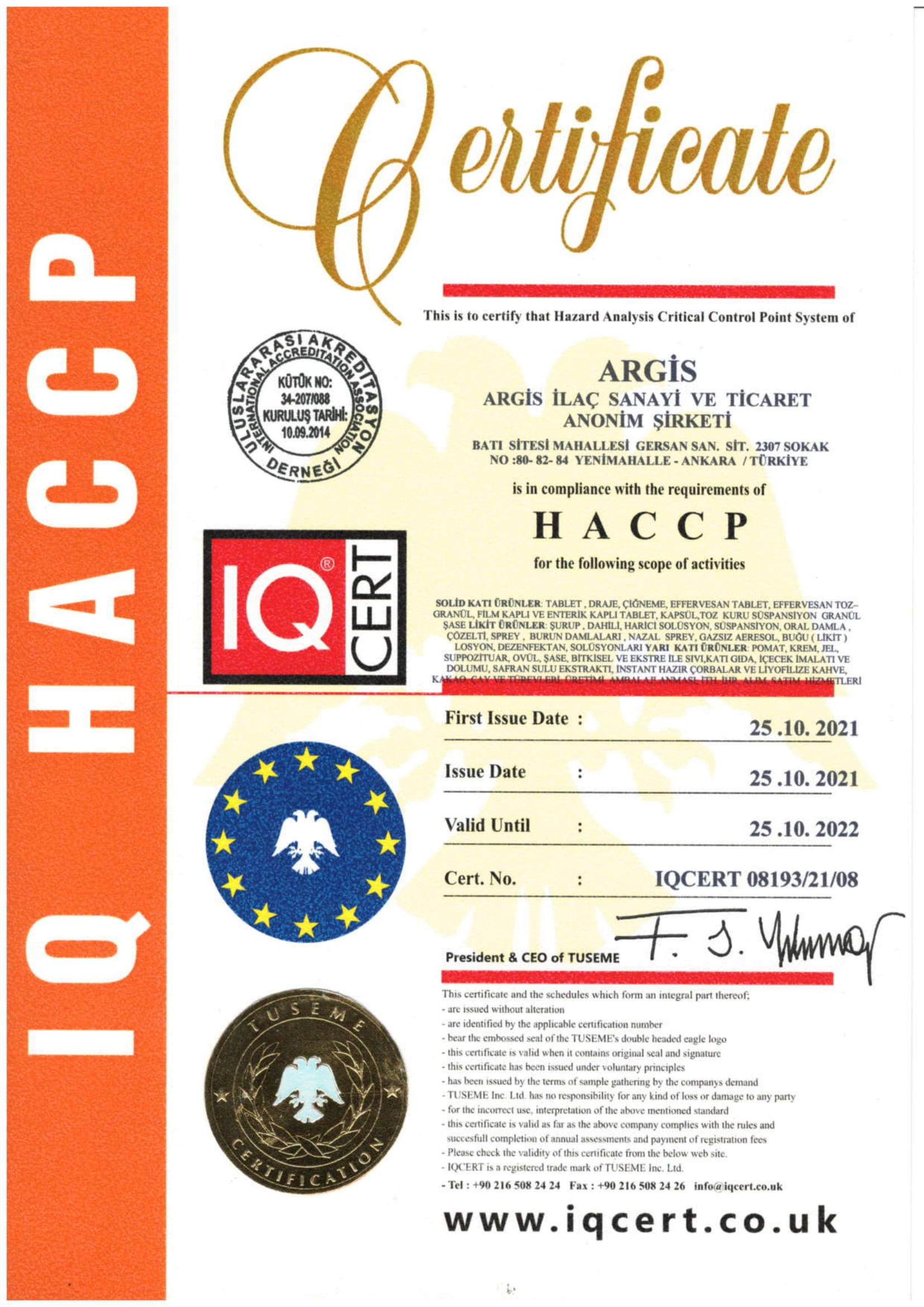 HACCP